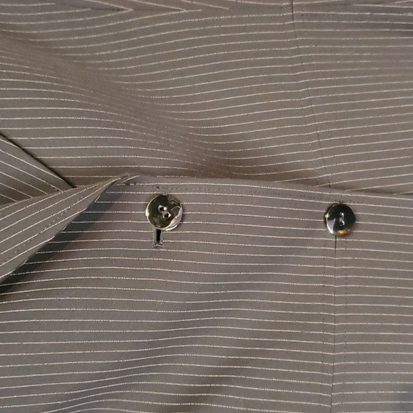 NWT TAHARI Size 12 Pinstriped Blazer - Picture 4 of 9